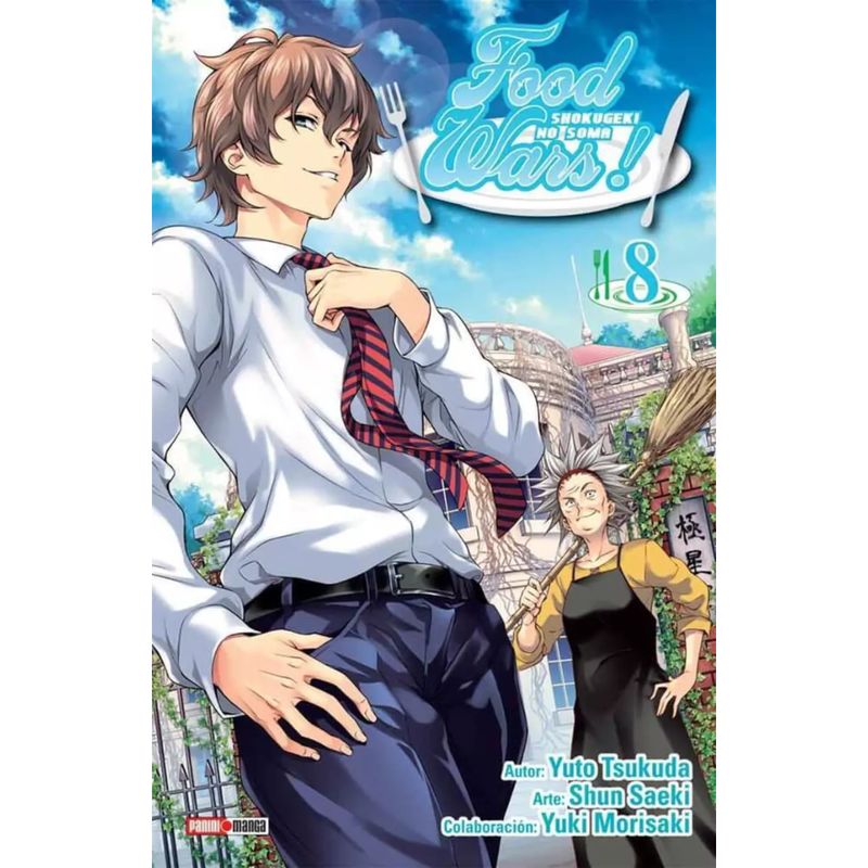 PANINI CHILE - Food Wars Shokugeki No Soma N°8