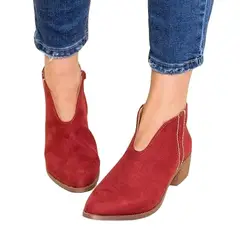 TIOZONEY - Botas Chelsea para mujer.