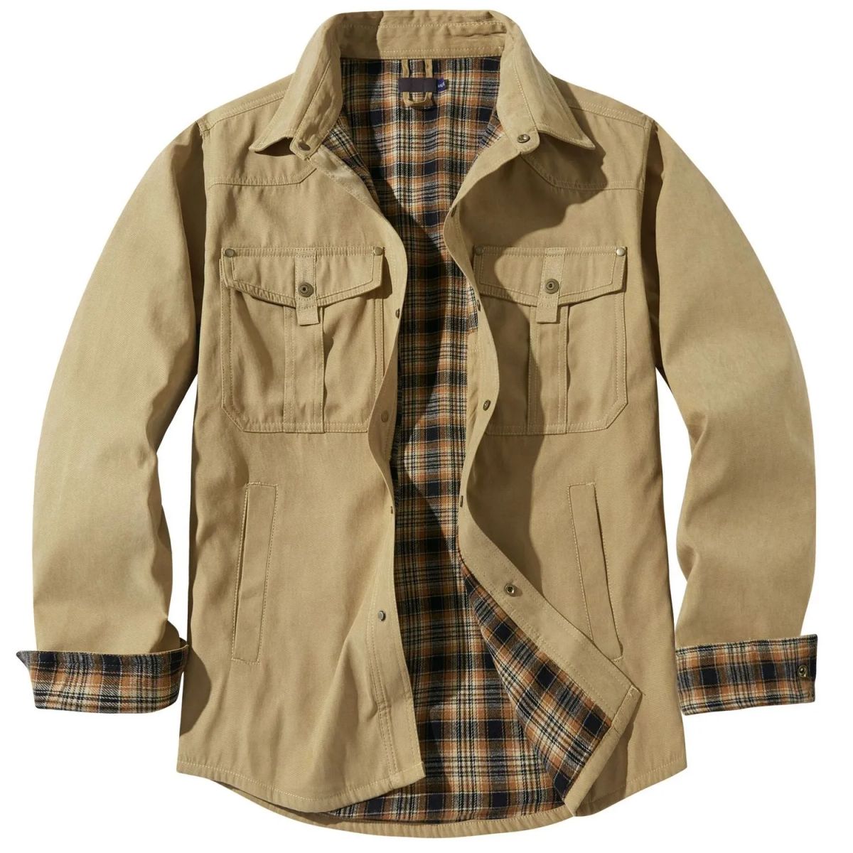 TIOZONEY - Chaqueta gruesa para hombre