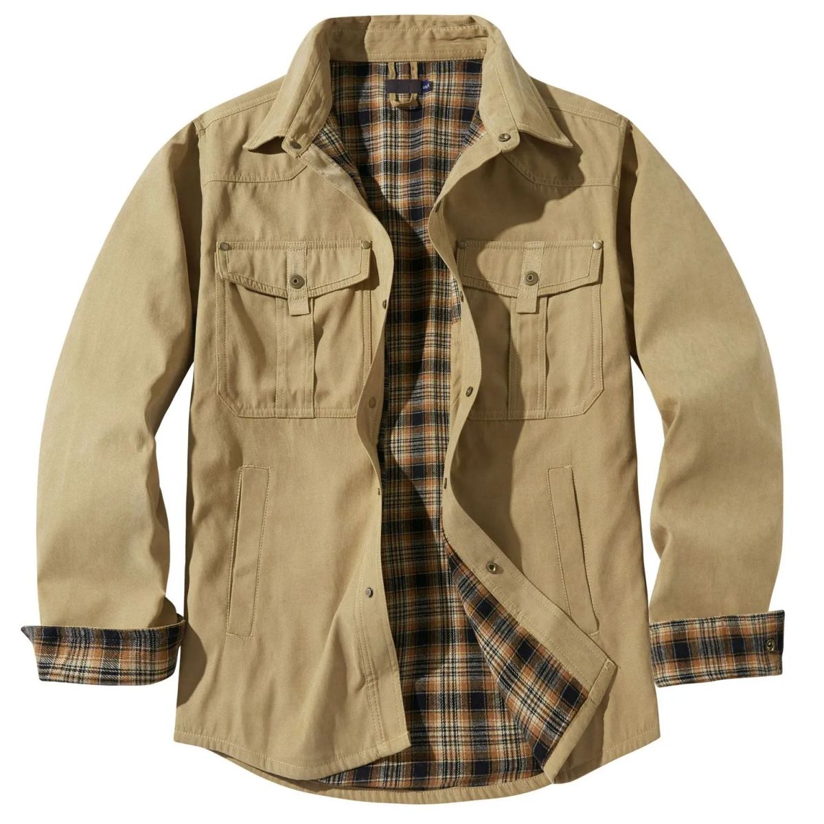 TIOZONEY - Chaqueta gruesa para hombre