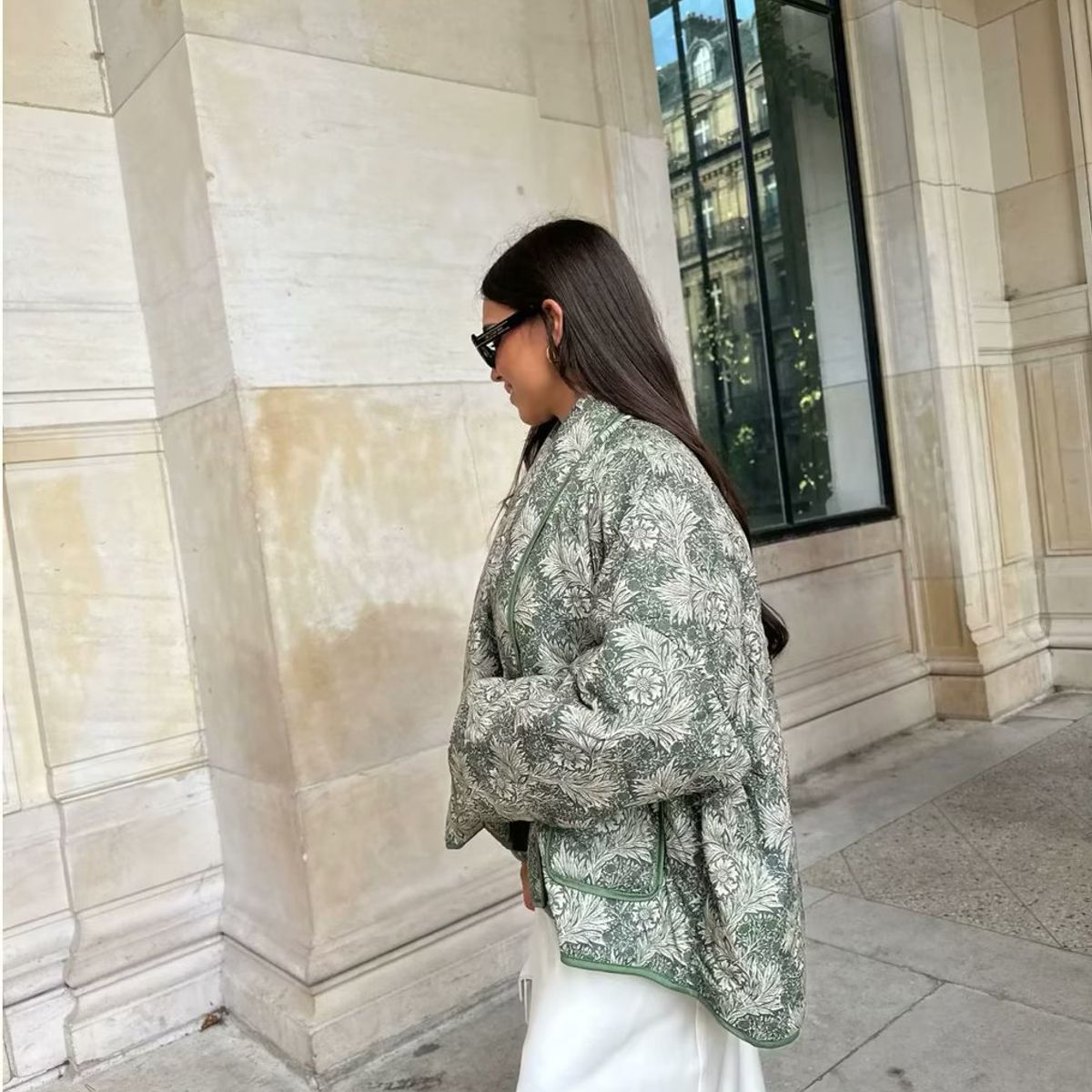 TIOZONEY - Chaqueta para Mujer - Verde