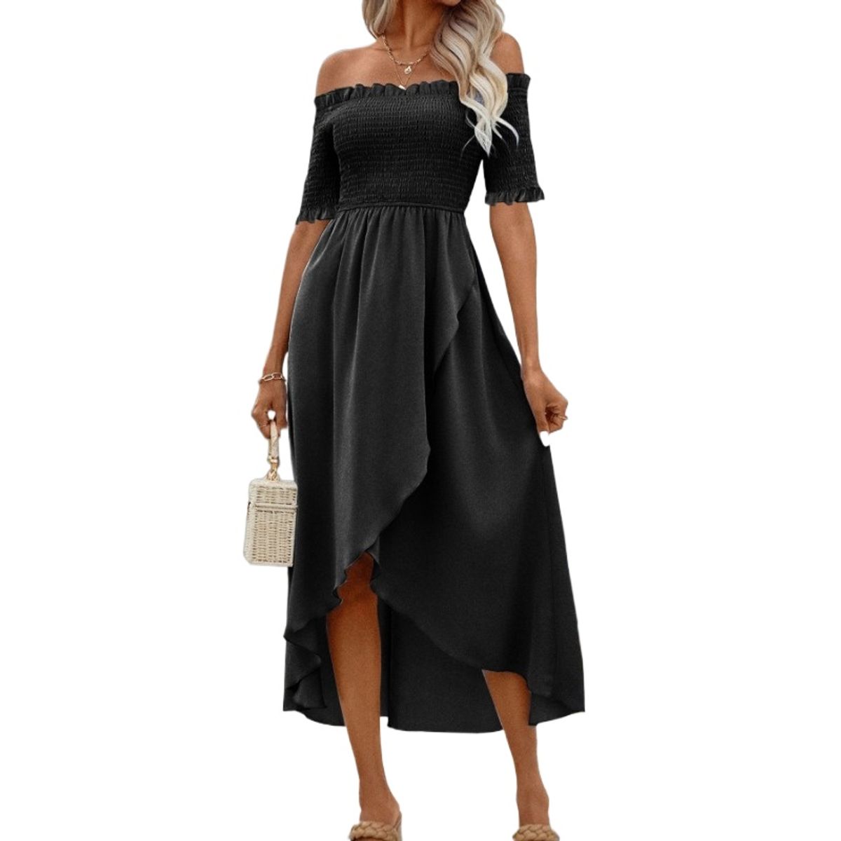 TIOZONEY - Vestidos sin tirantes para mujer