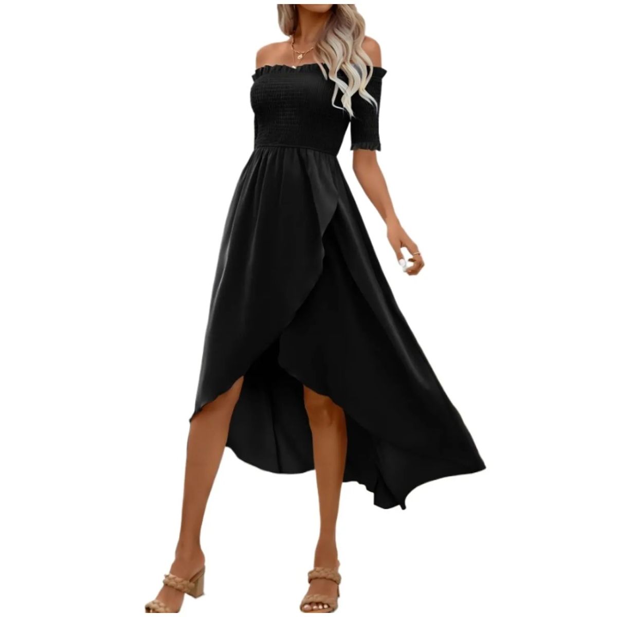 TIOZONEY - Vestidos sin tirantes para mujer