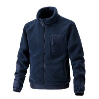 Chaqueta con cuello para hombre - Azul