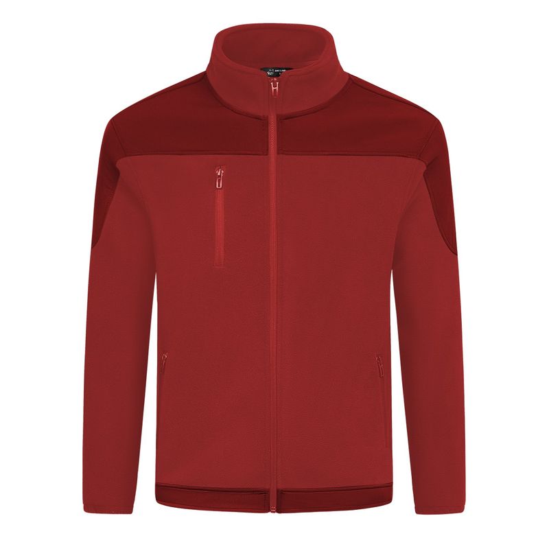 ANDESLAND OUTDOOR APPAREL - Polerón Polar Corporativo Chilla Rojo Hombre