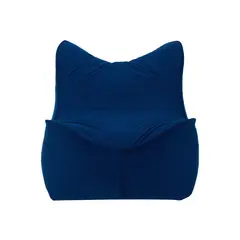 BODEVIR - Pouf Potter 1C Felpa Azul Marino