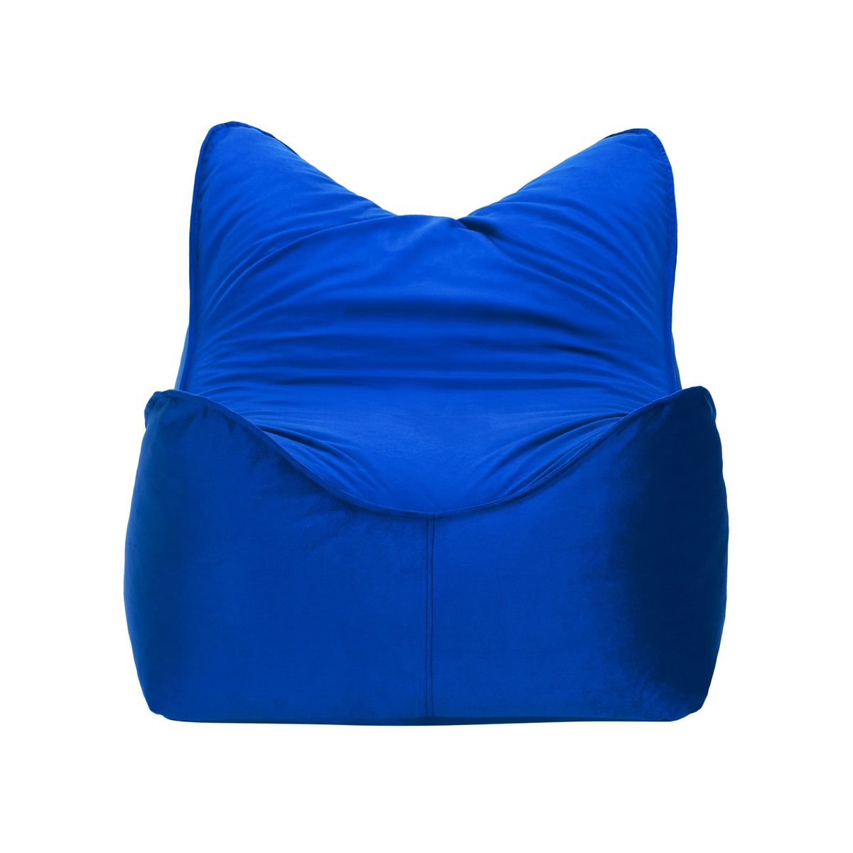 BODEVIR - Pouf Potter 1C Felpa Azul Rey