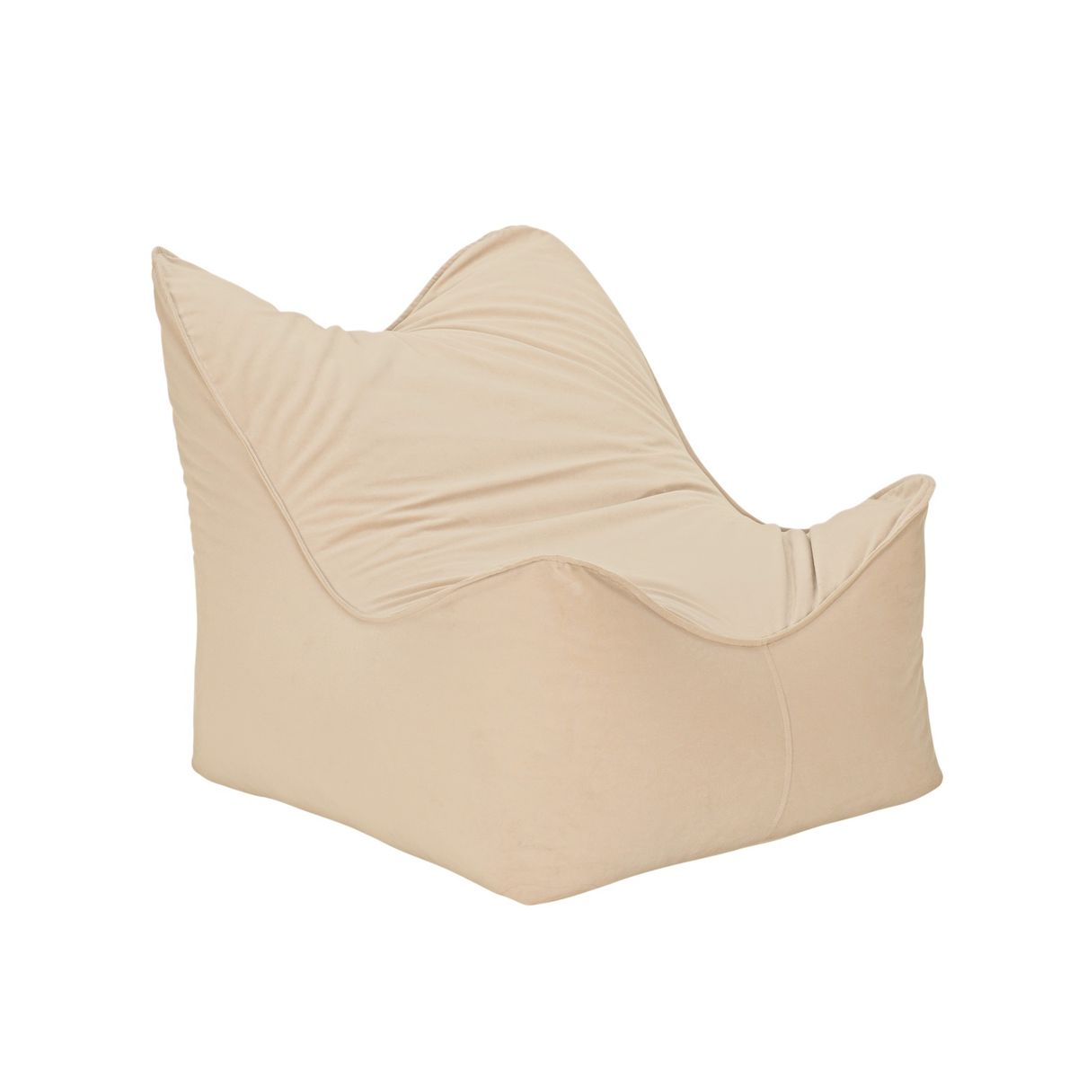 BODEVIR - Pouf Potter 1C Felpa Beige