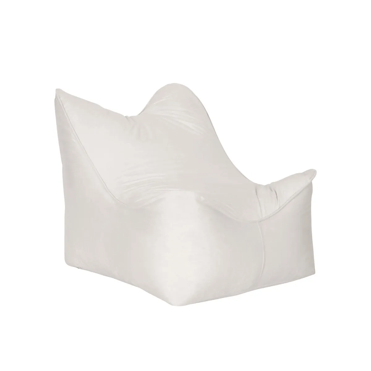 BODEVIR - Pouf Potter 1C Felpa Crudo