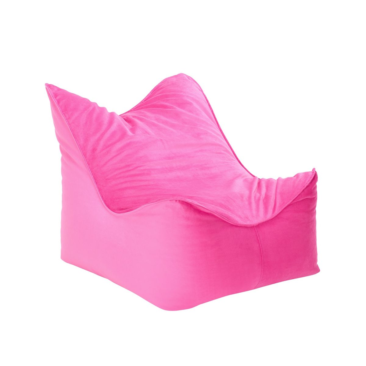BODEVIR - Pouf Potter 1C Felpa Fucsia