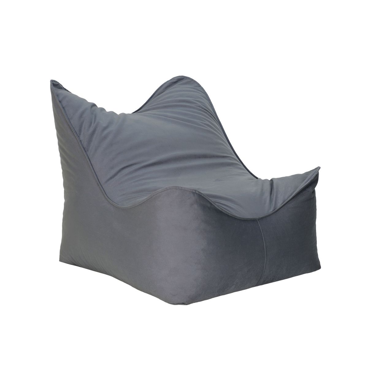 BODEVIR - Pouf Potter 1C Felpa Gris