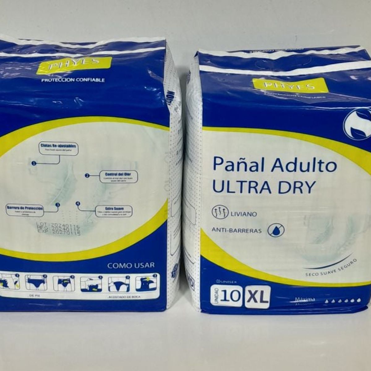 GENERICO - PAÑAL ADULTO ULTRA SECO XL