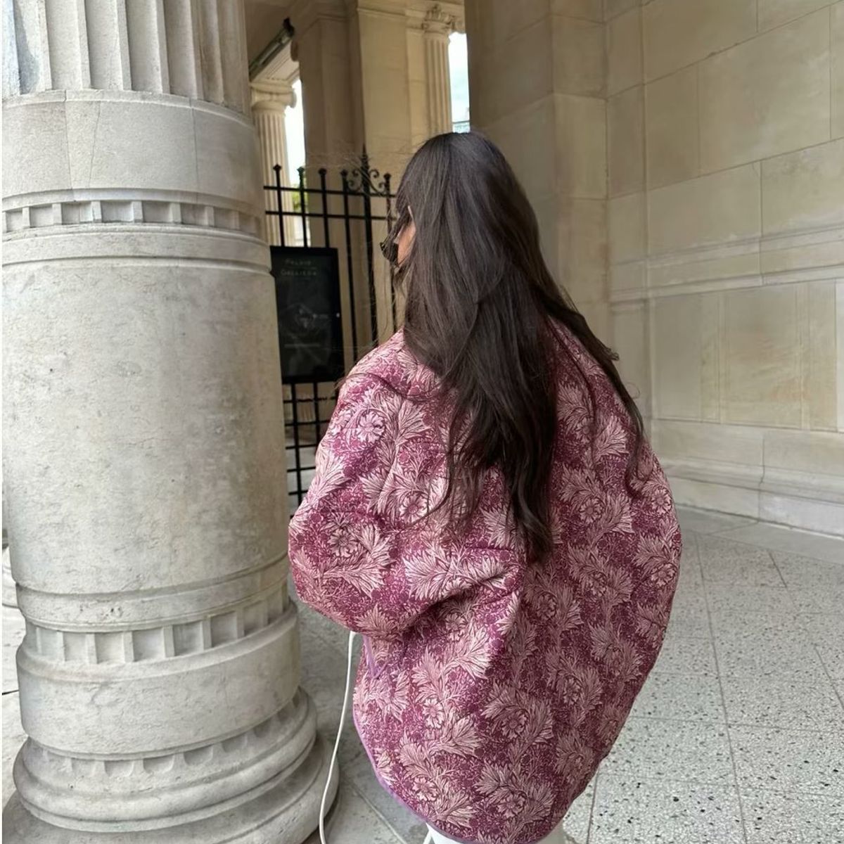 TIOZONEY - Chaqueta para Mujer -Rojo