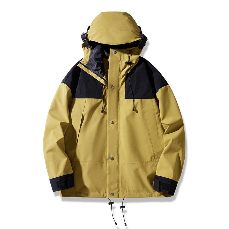 TIOZONEY - Chaqueta impermeable al aire libre - Marrón