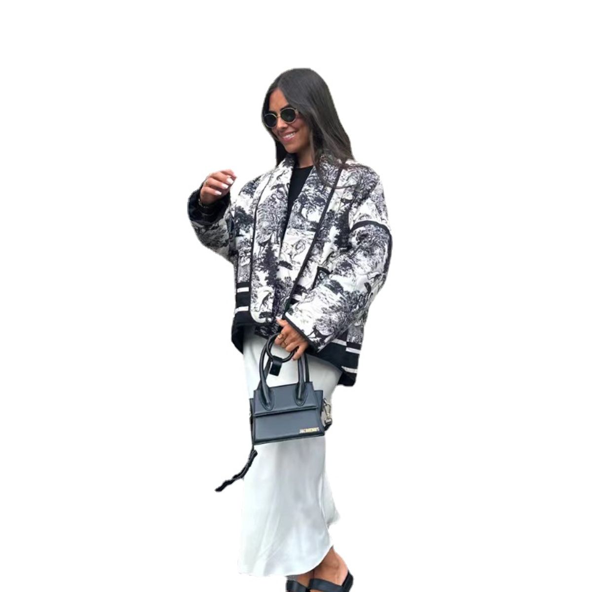 TIOZONEY - Chaqueta para Mujer - Azul