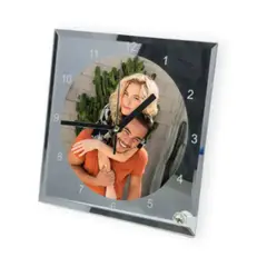 GENERICO - Relojes Personalizados Cristal Foto Familiar Pareja Eventos