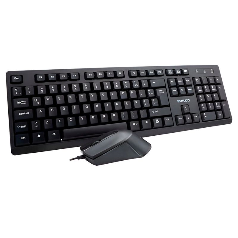 PHILCO - Combo Teclado Mouse Español Con Cable USB Philco 29PPRKIT34
