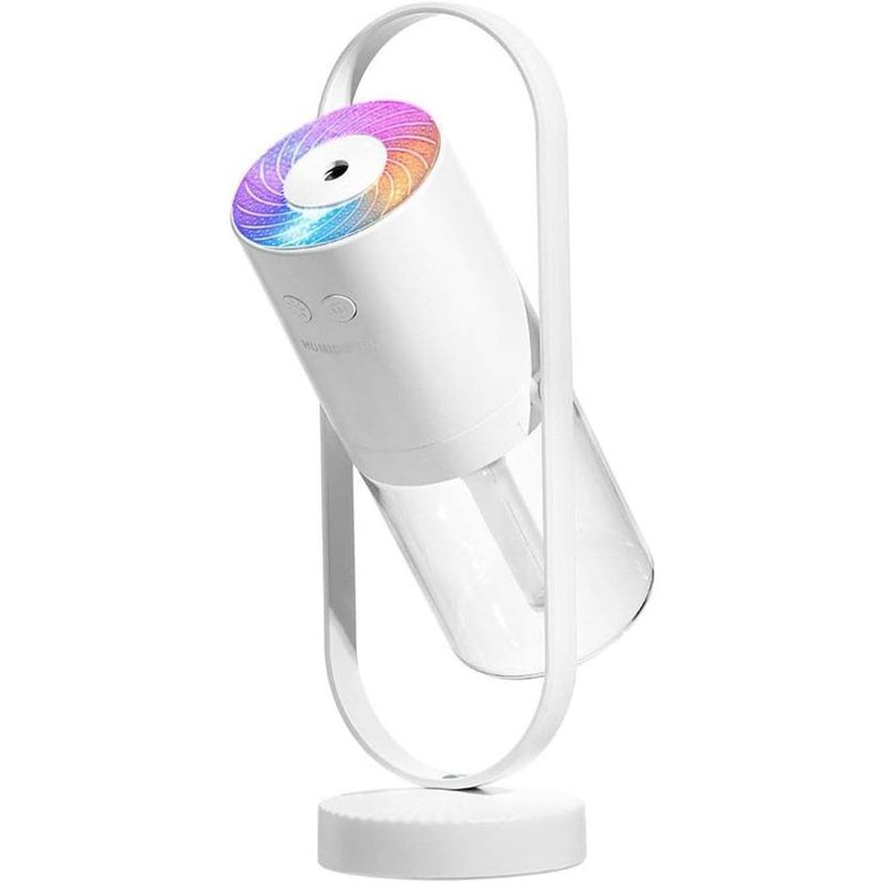 GENERICO - Humidificador Difusor Con Lámpara Proyección Para Casa Autos Blanco