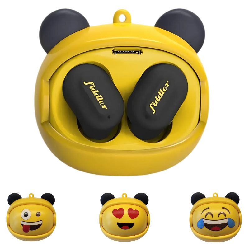 FIDDLER - Auriculares Rolling Face - Emoji