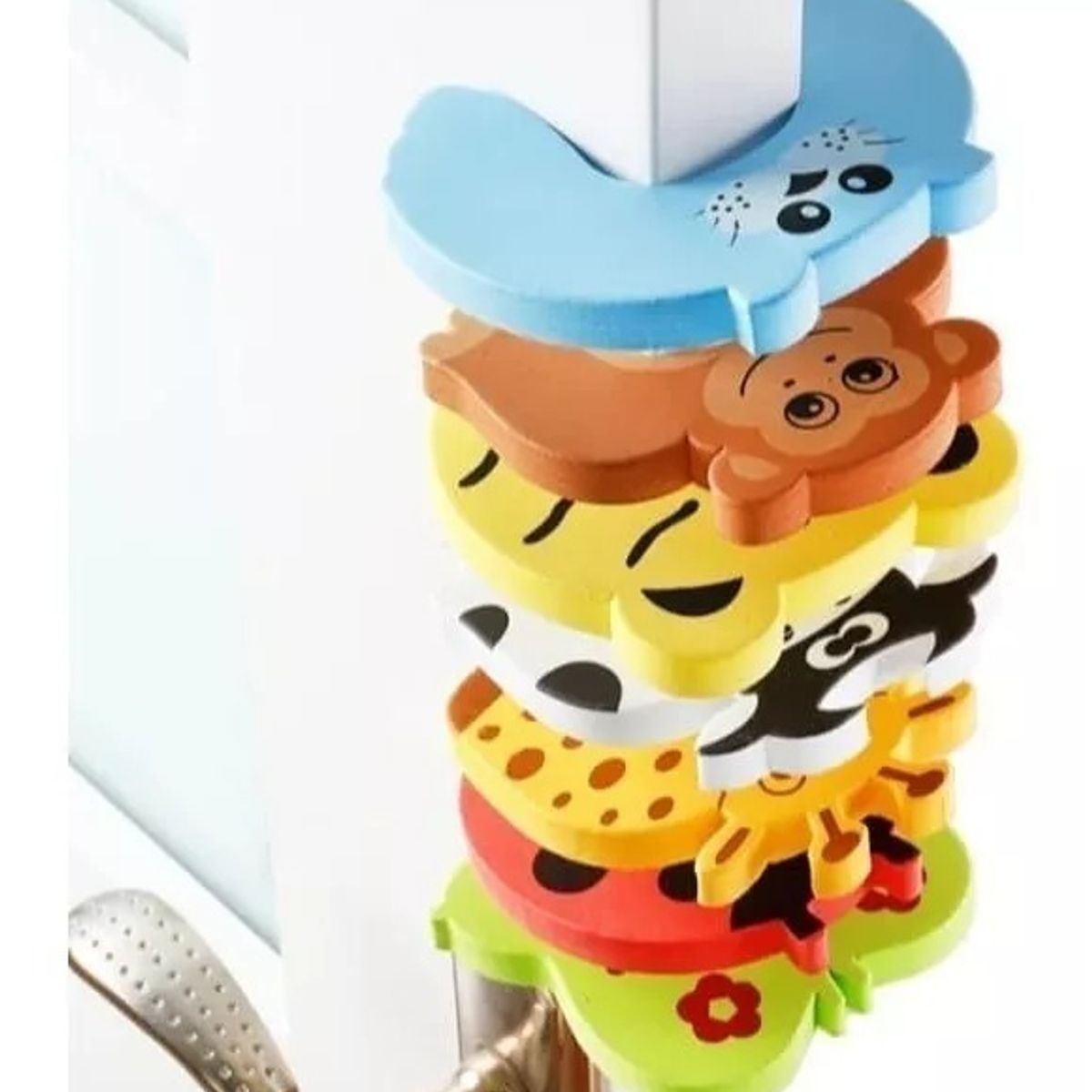 GENERICO - Topes De Puerta Seguridad Del Bebé- Niño Anti Golpes