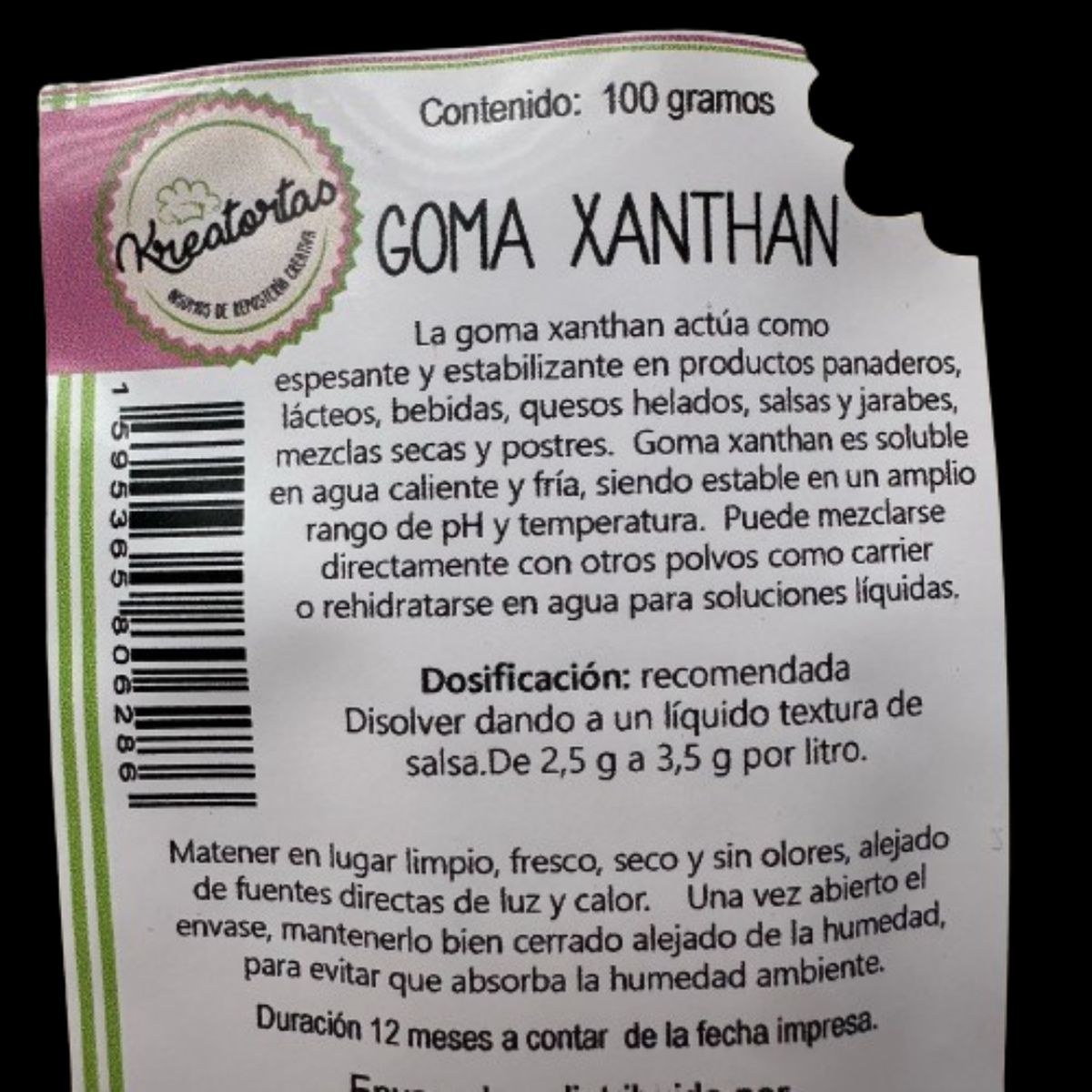 GENERICO - Goma Xanthan Kreatortas 100g
