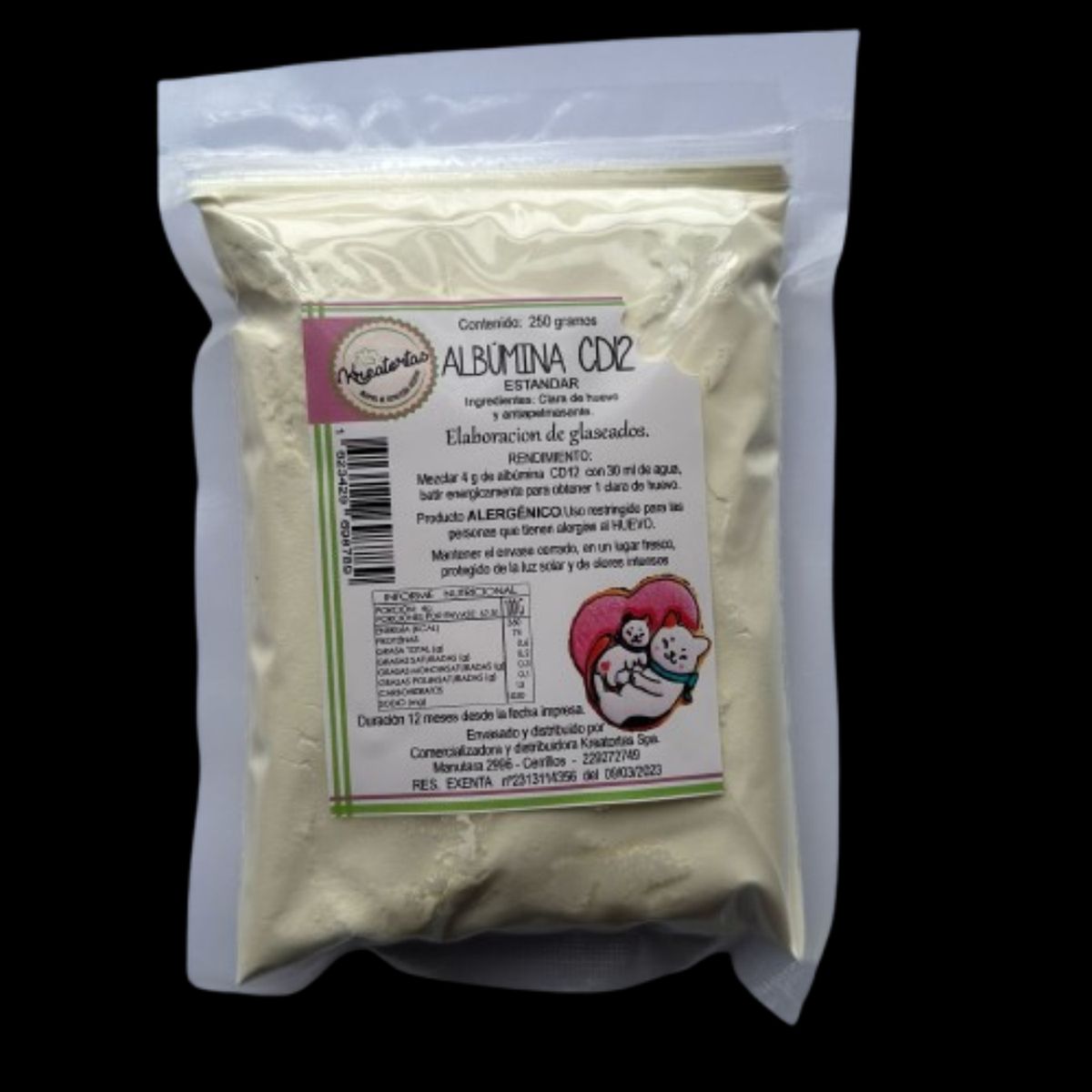 GENERICO - Albumina CD12 Kreatortas 250g