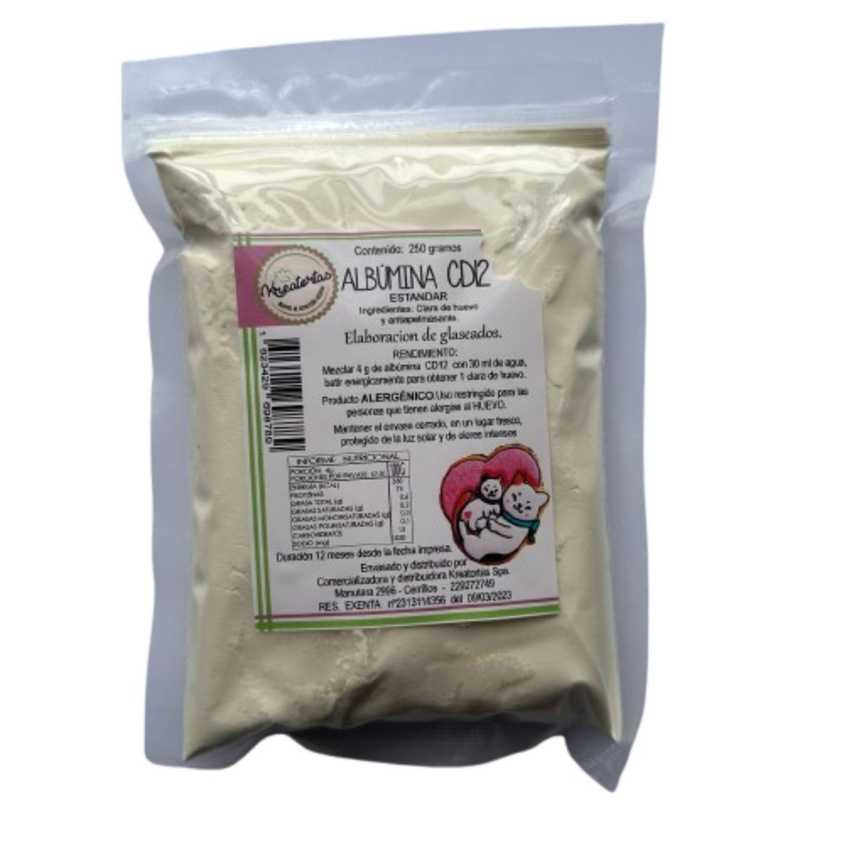 GENERICO - Albumina CD12 Kreatortas 250g