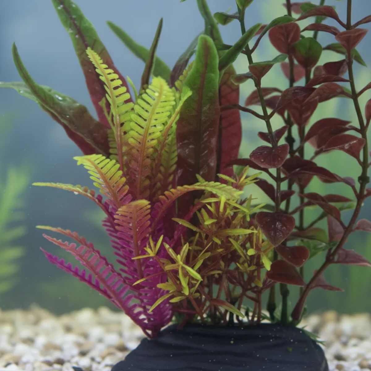 GENERICO - Pack x2 Planta Artfial para Acuario