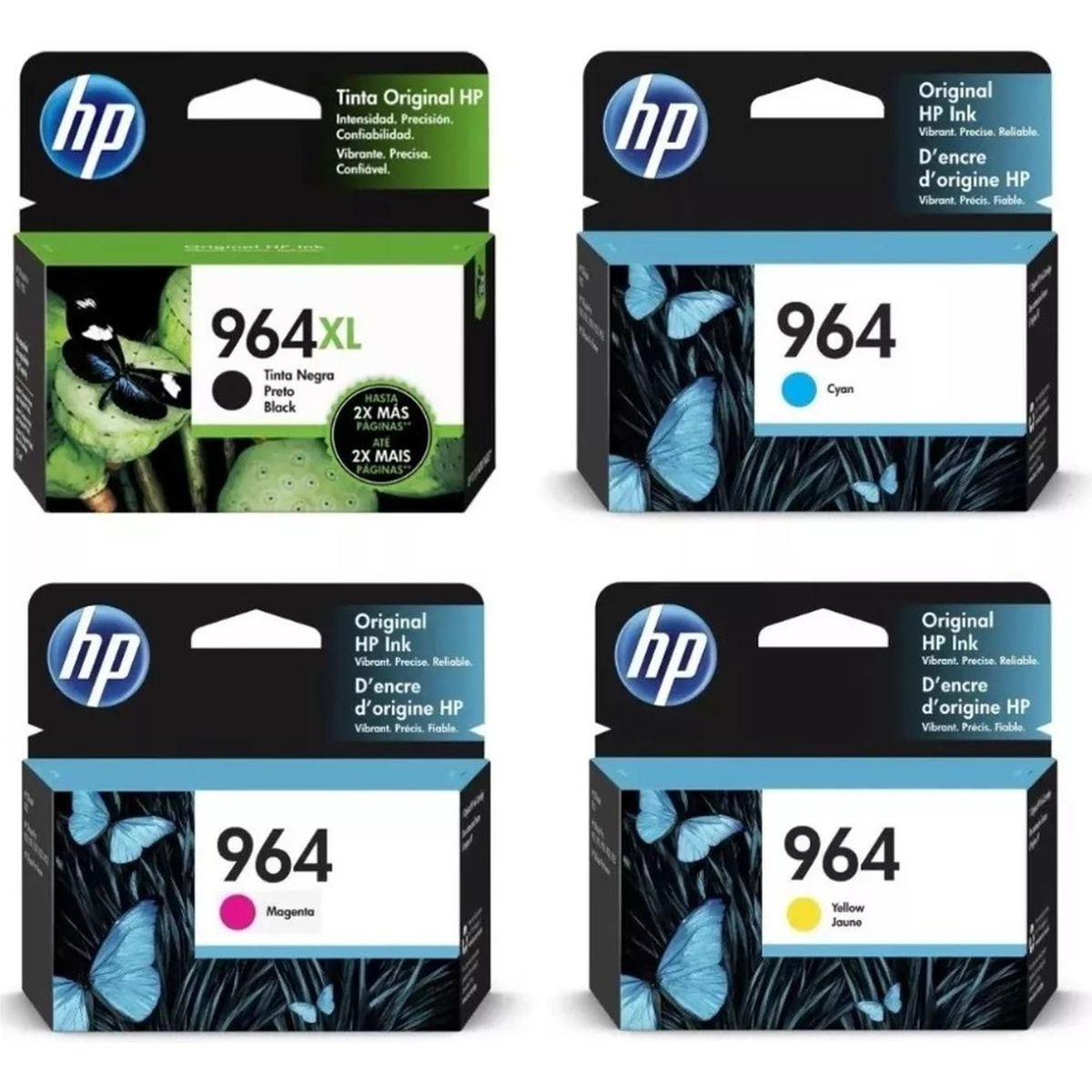 HP - Cartuchos de Tinta hp 964xl /964 M/C/Y Original Pack