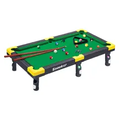 GENERICO - Mini Billar Para Pequeños Mesa De Pool Snooker De Niño Paño Verde