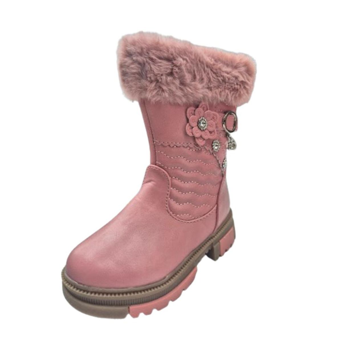 VINNYS OUTLET - Bota de Invierno Niña Rosado