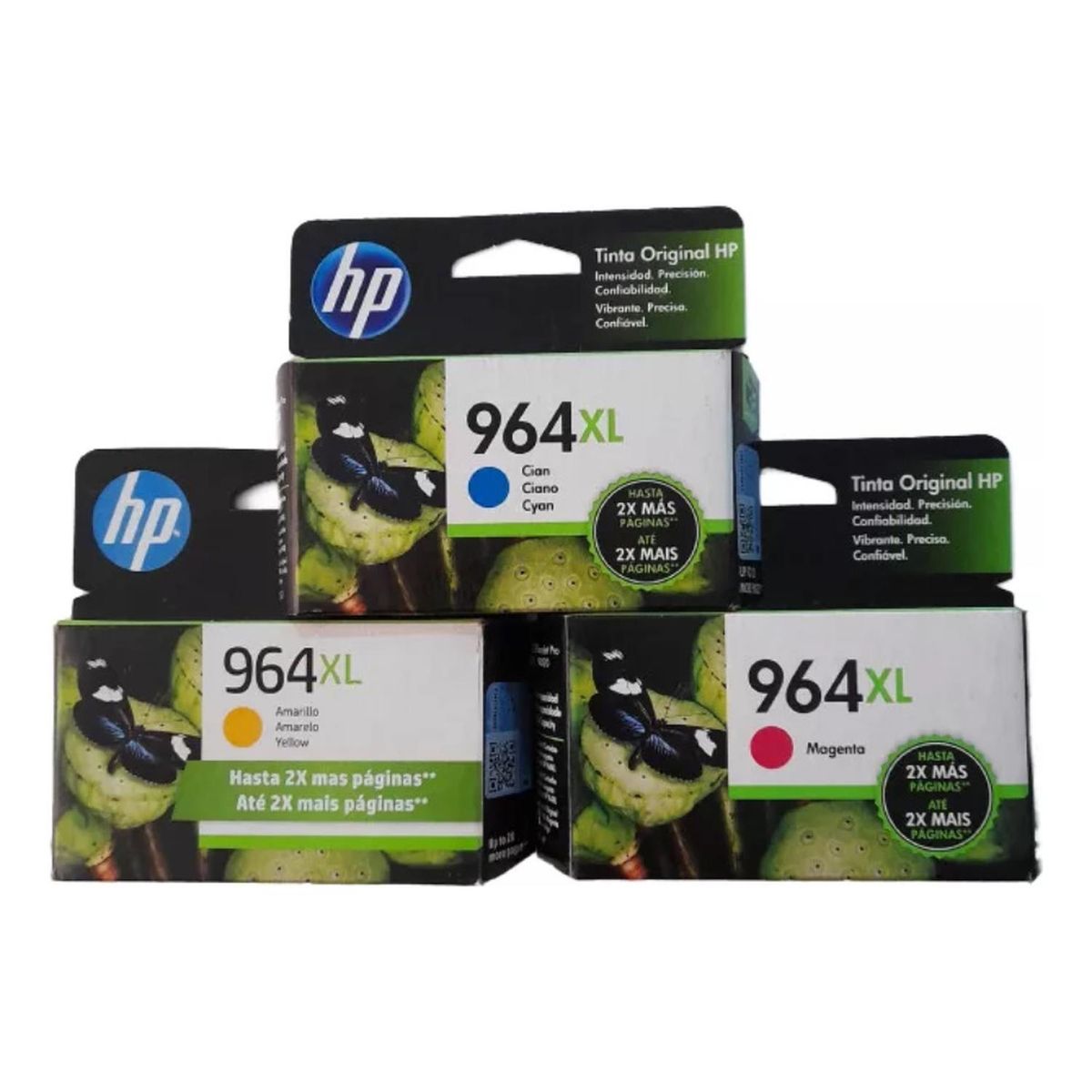 HP - Cartuchos de Tinta hp 964xl M/C/Y Original Pack