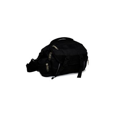 Imagen 2 del producto Bolso Banano Grande Trekking Outdoor Negro Lisa Negro Lisa