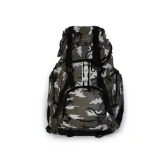 GENERICO - Mochila Trekking Gris Militar Camping 60 Litros Impermeable