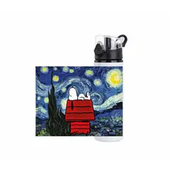 GENERICO - BOTELLA DEPORTIVA VAN GOGH PERRITO VINTAGE 750 ML