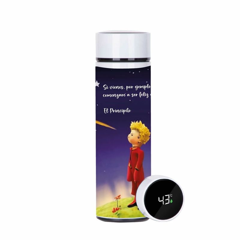 GENERICO - Termo Estampado El Principito / Le Petit Prince  450 ml Indicador Led