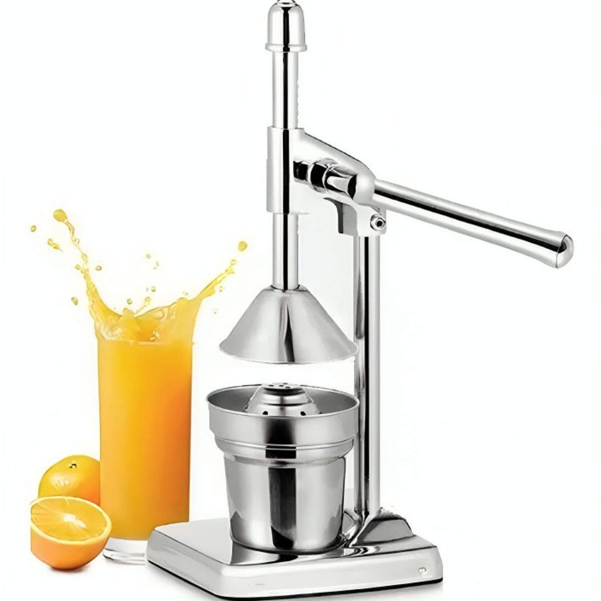 OEM - Exprimidor Manual Saca Jugo Acero Inoxidable