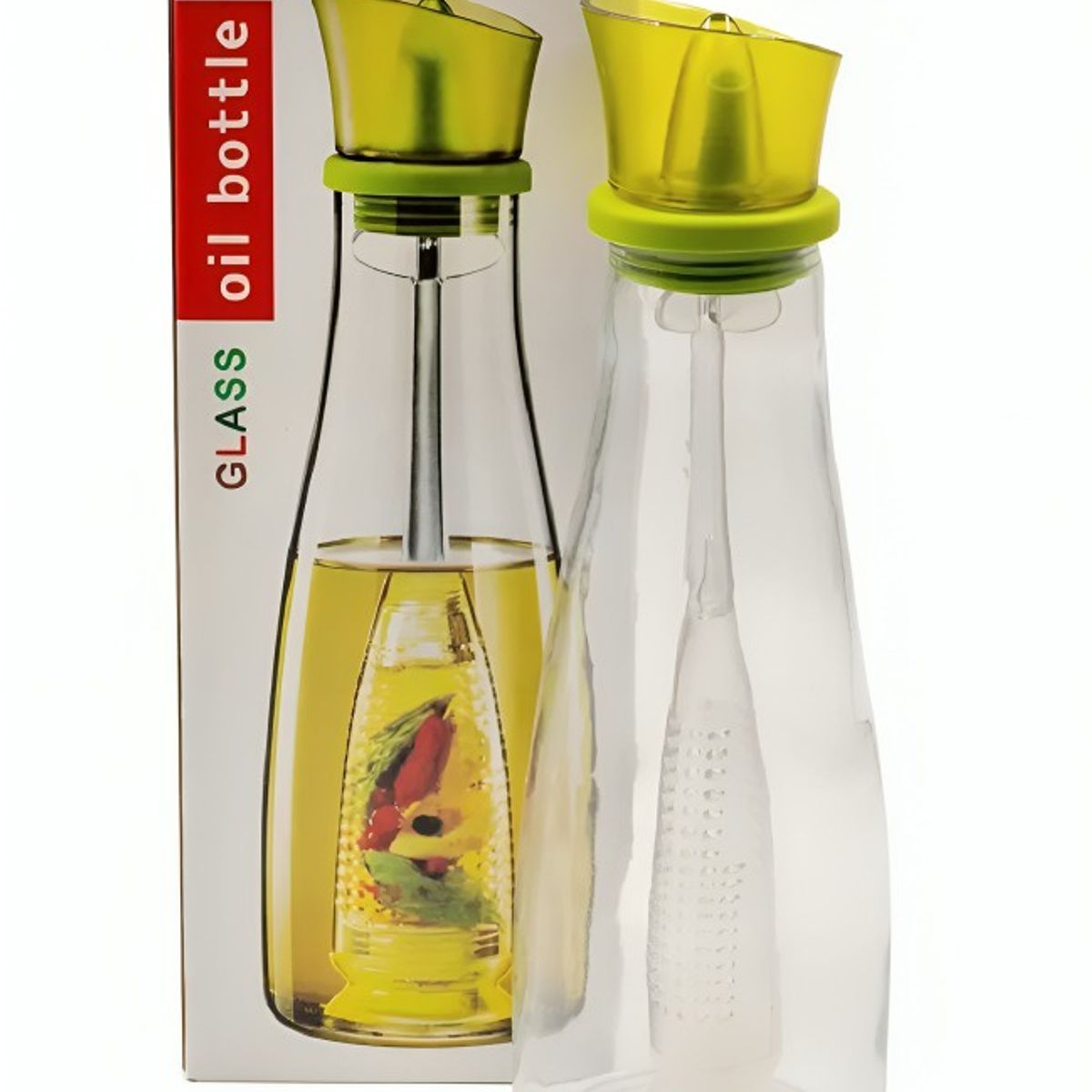 OEM - Botella Dosificador Para Aceite De Oliva Con Colador 500 Ml