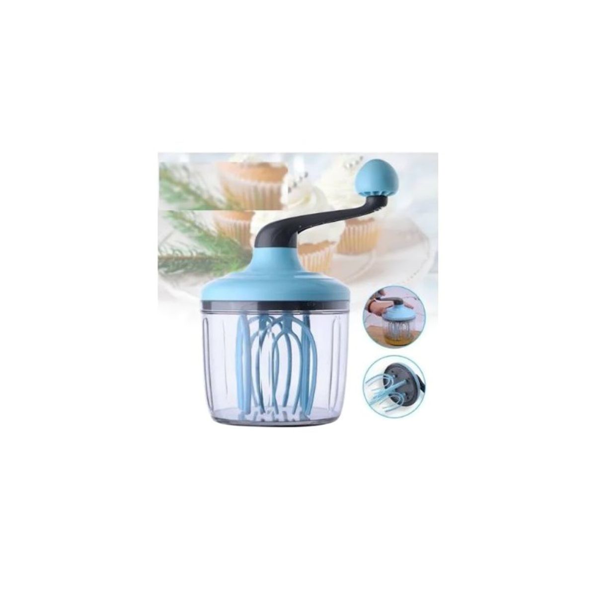 OEM - Batidora De Manivela Manual Batidora De Huevo