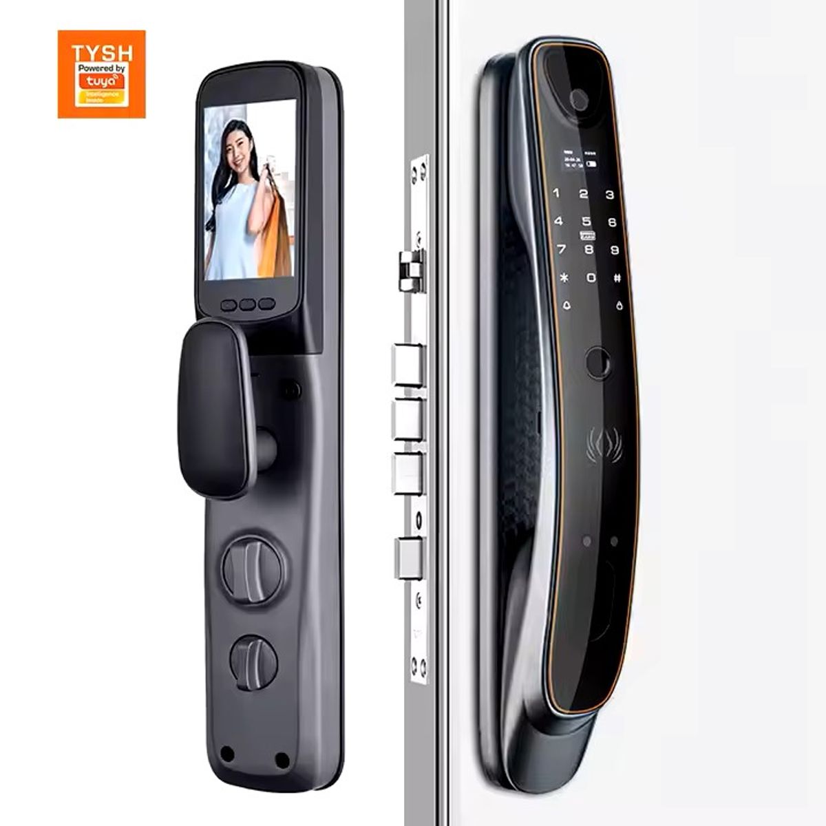 GENERICO - Cerradura Digital LWE3 THYS Negro piano