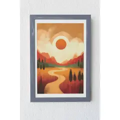GENERICO - Atardecer Dorado en el Valle