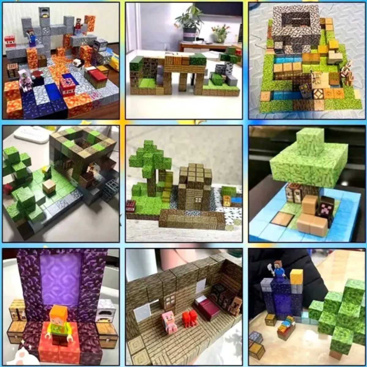 GENERICO - Juguete Magnético 120 pzas De Bloque