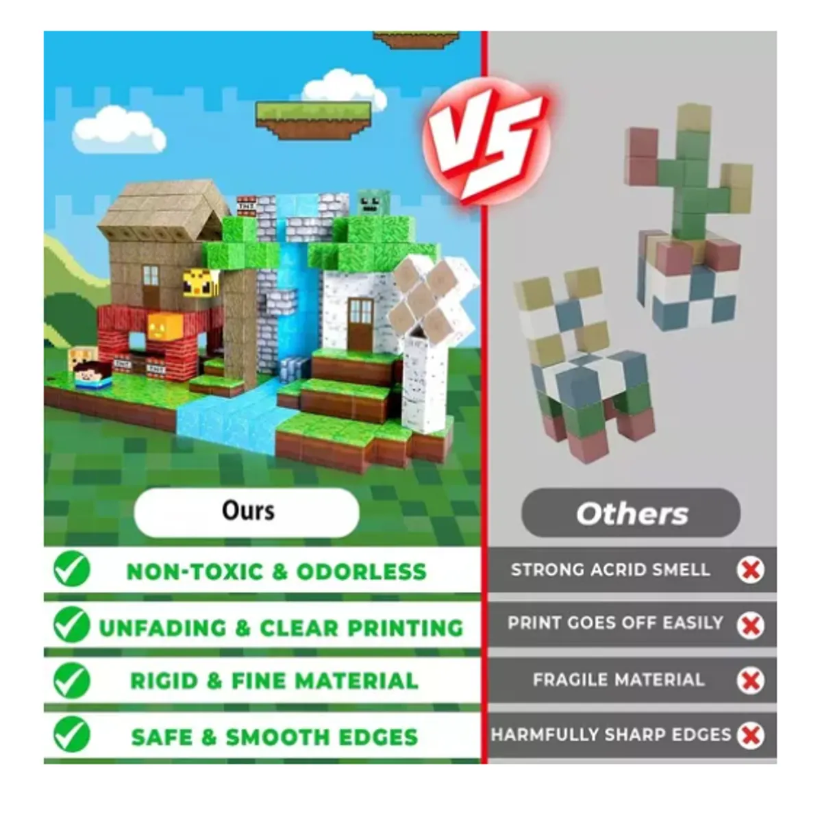 GENERICO - Juguete Magnético120 Bloques