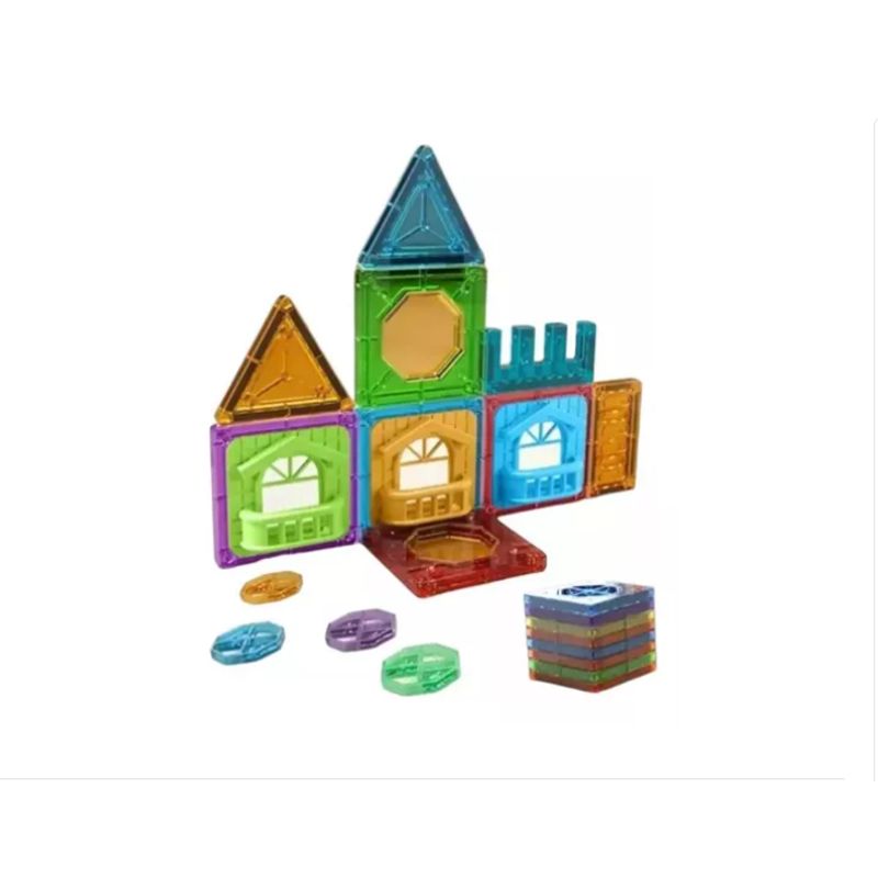 GENERICO - Bloques De Construcción Magnéticos Didáctico Juego 20 Pcs