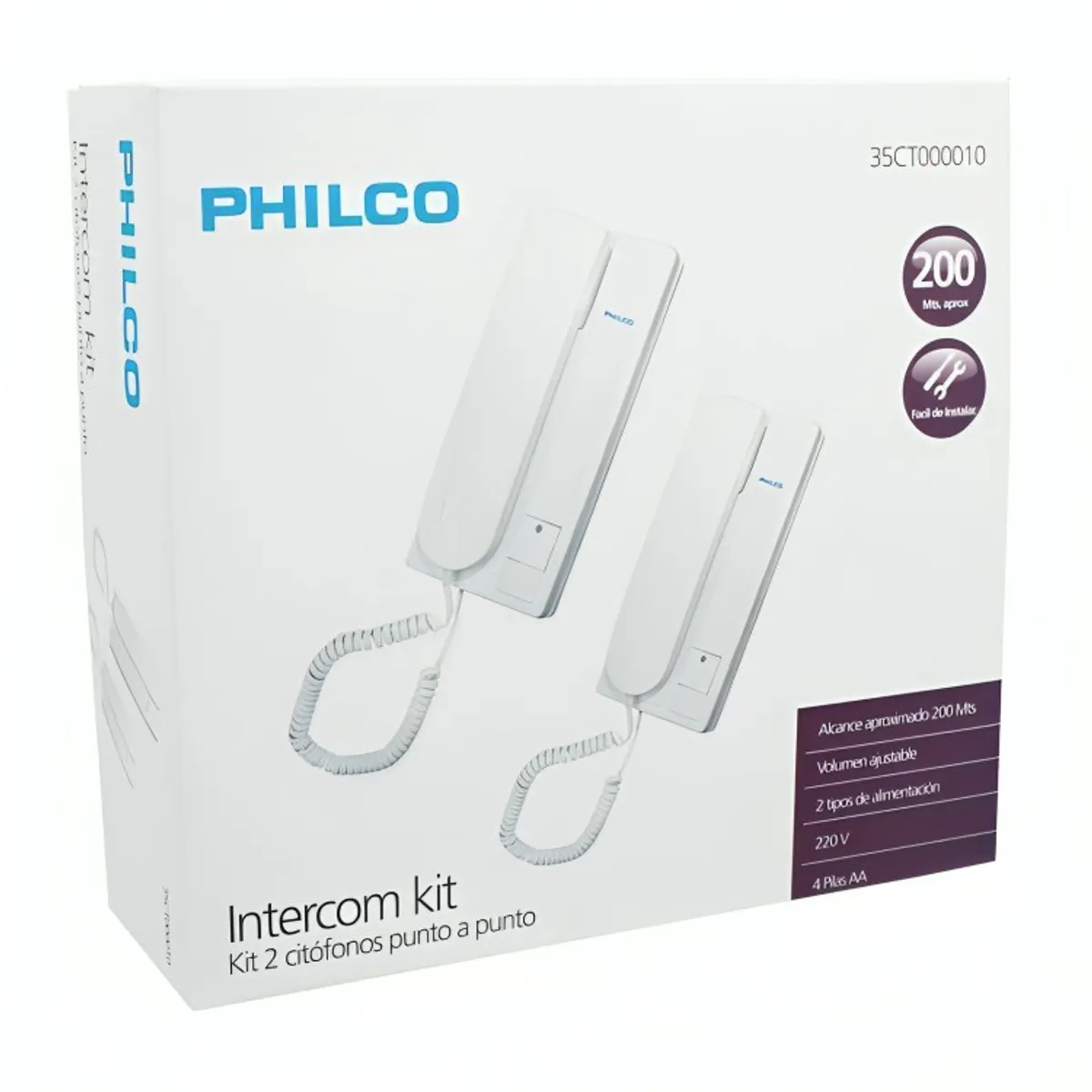 PHILCO - CITOFONO PTOPTO PHILCO 220 VOLTS CT-10.