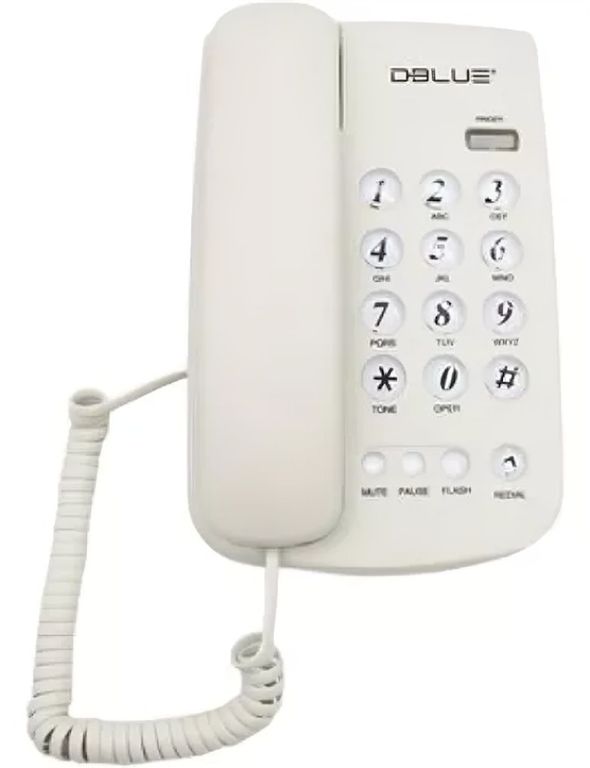 TELEFONO DE MESA O DE PARED BLANCO