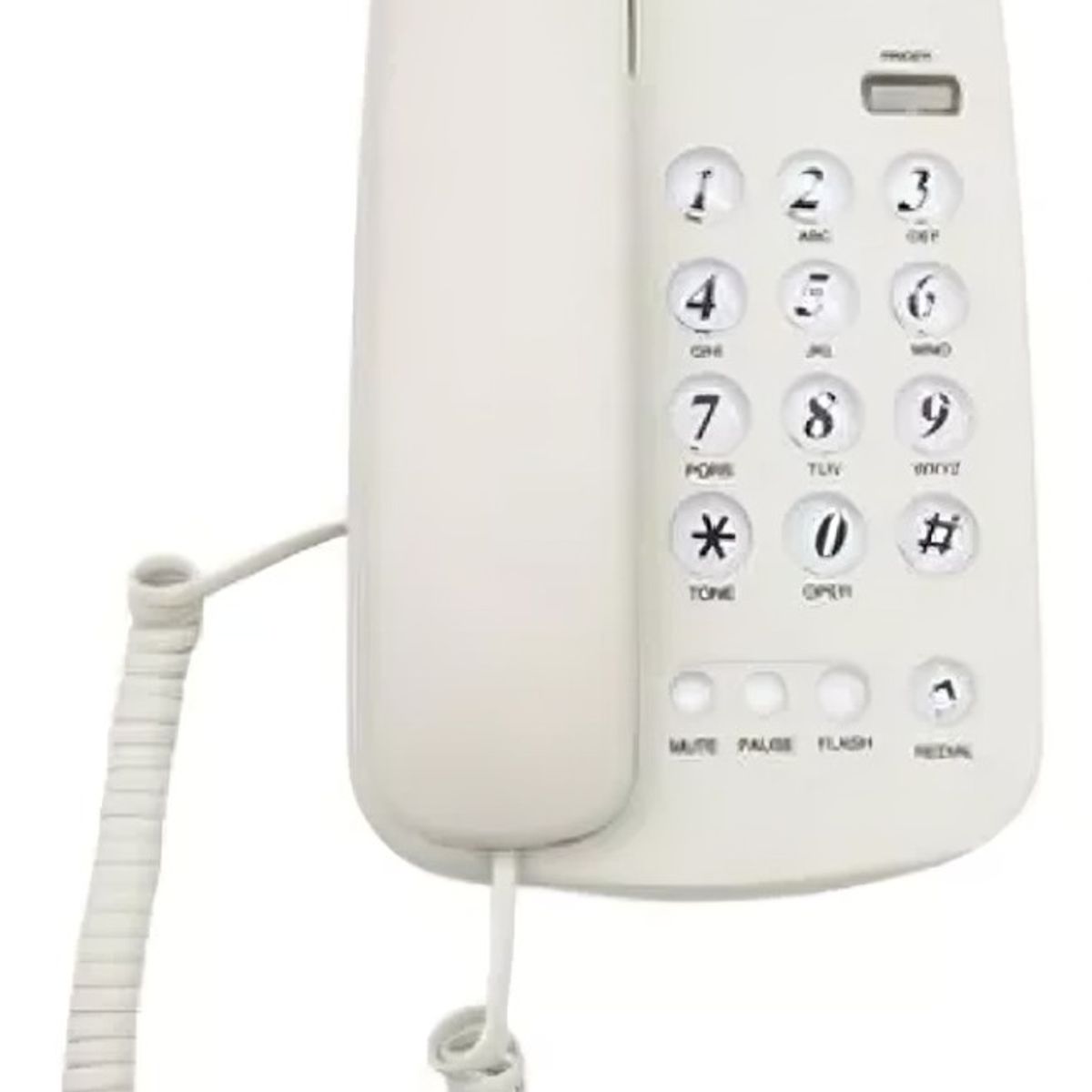 DBLUE - TELEFONO DE MESA O DE PARED BLANCO DBLUE