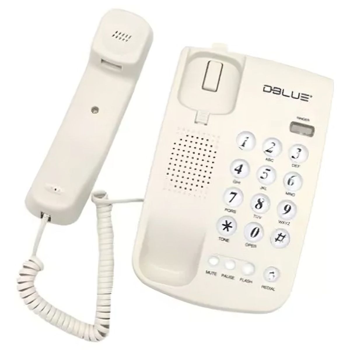 DBLUE - TELEFONO DE MESA O DE PARED BLANCO DBLUE
