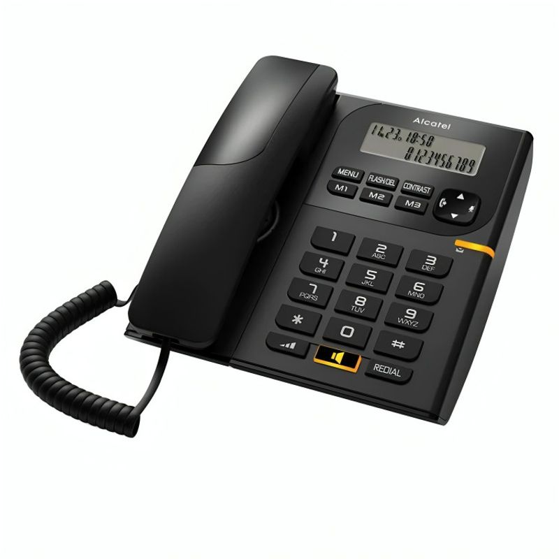 ALCATEL - Telefono Manos Libres T58 Negro Alcatel