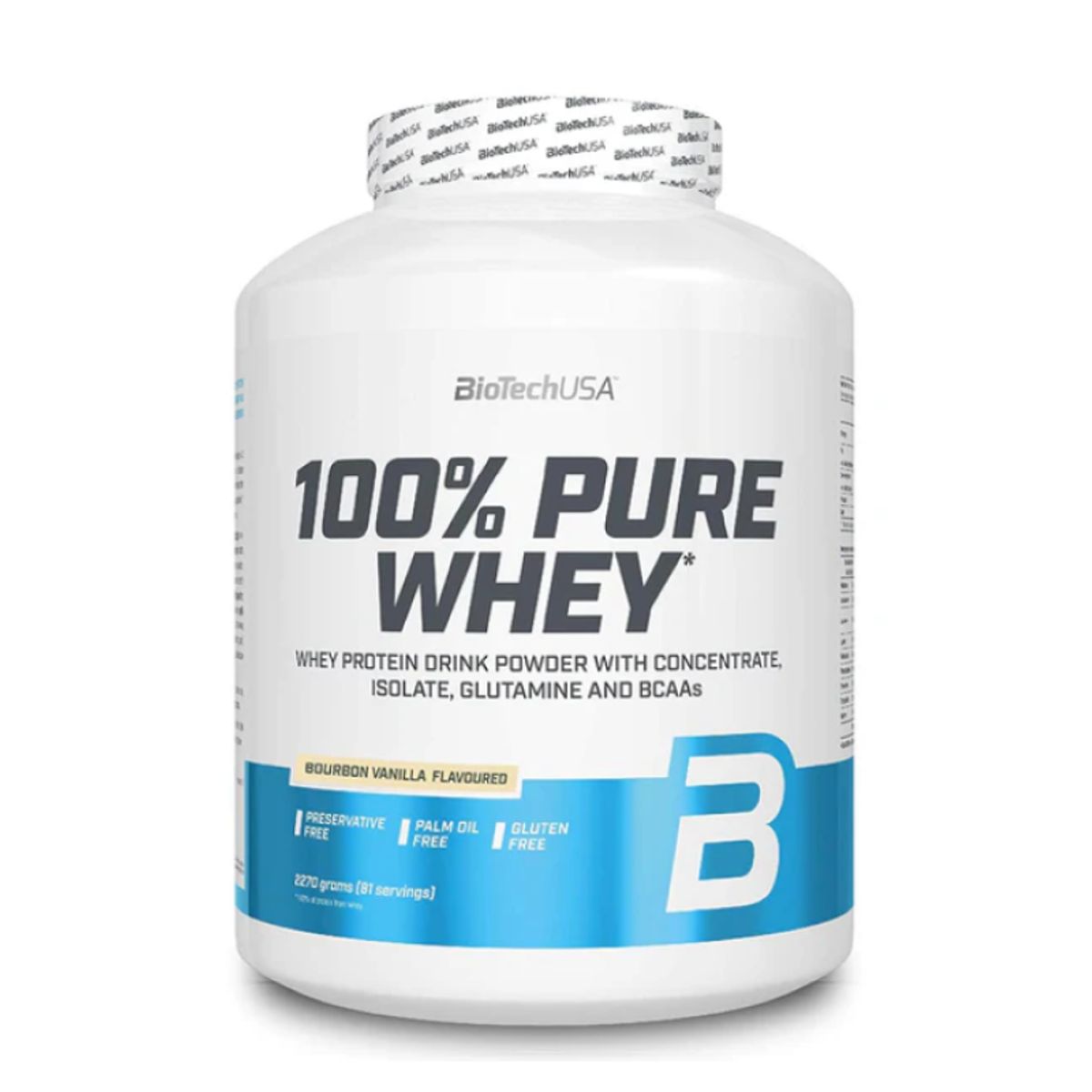 BIOTECH USA - Biotechusa 100% Pure Whey Proteina Whey Protein 5 Lbs Vanilla